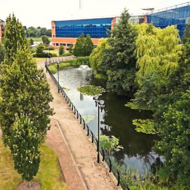 Charnwood Campus buildings and public realm