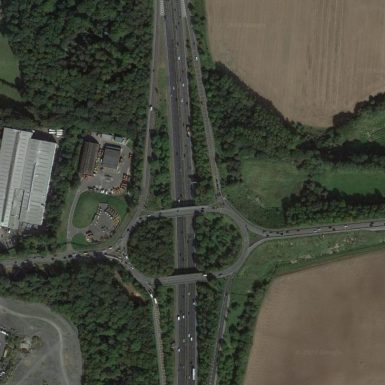 Junction 23 satellite image