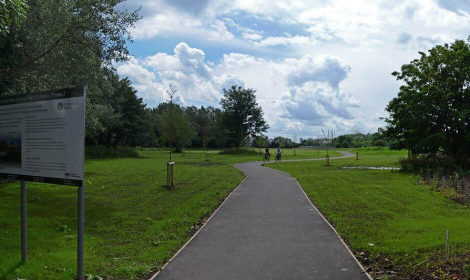 River Soar scheme, Ellis Meadows after