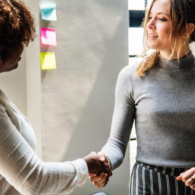 business women meeting