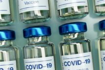 COVID 19 vaccine vials