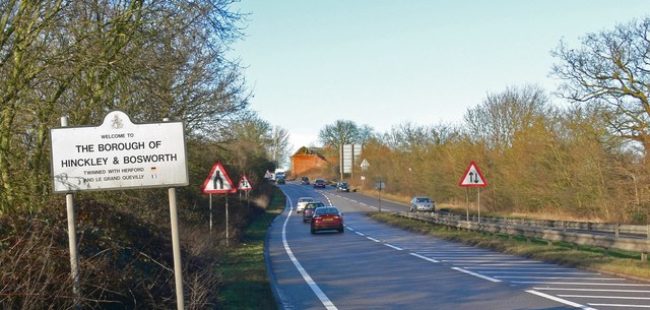 Hinckley and Bosworth sign