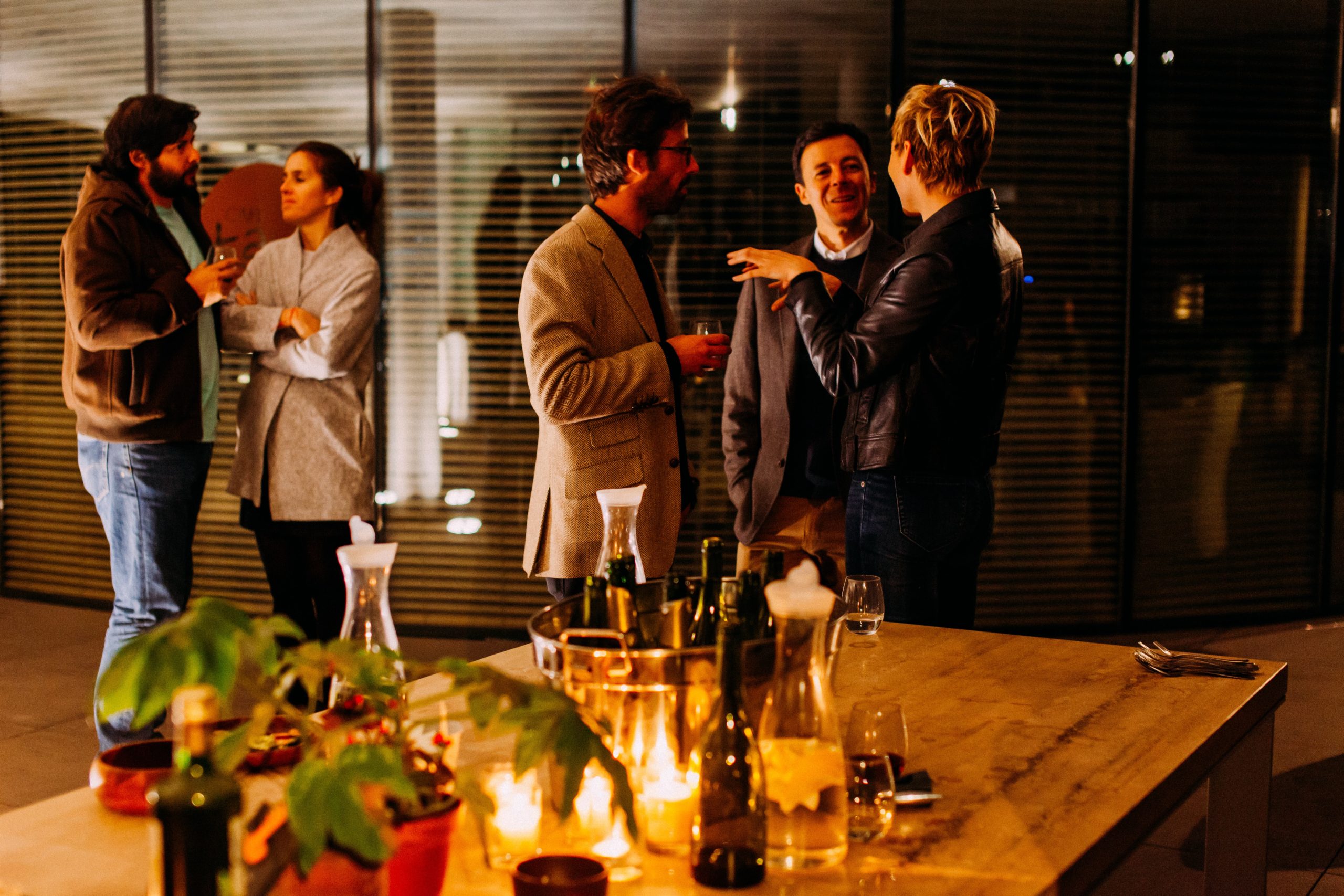 People networking