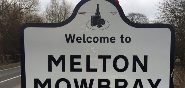 Melton Road Sign