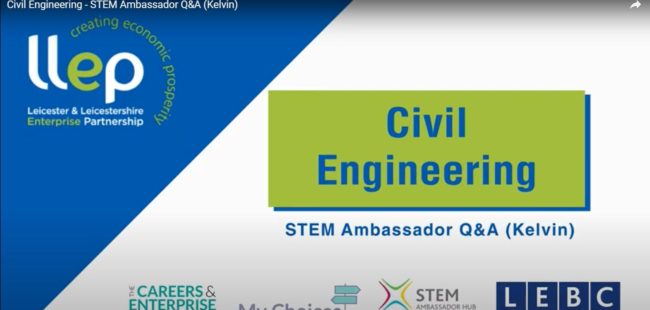 Civil Engineering STEM ambassador &#8211; Kelvin title screen