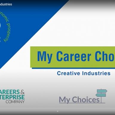 My Career Choice &#8211; creative industries title screen