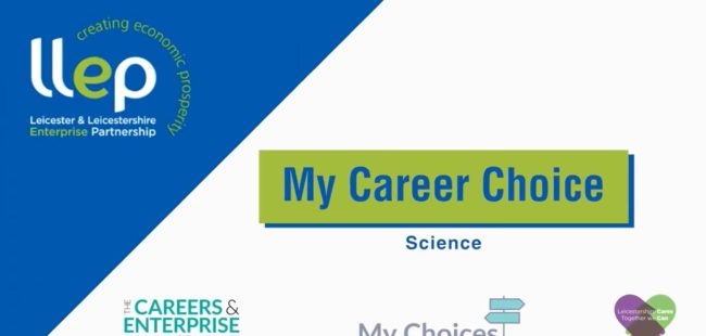 My Career Choice &#8211; sciene title screen