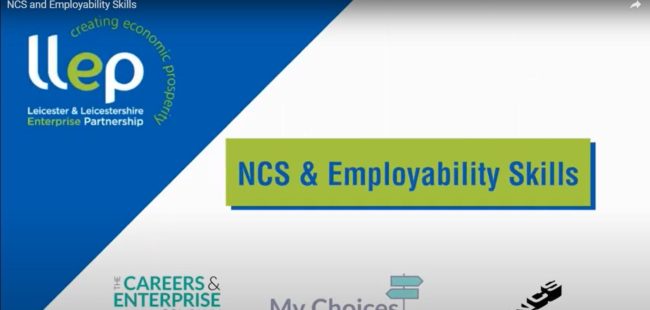 NCS and Employability Skills title screen