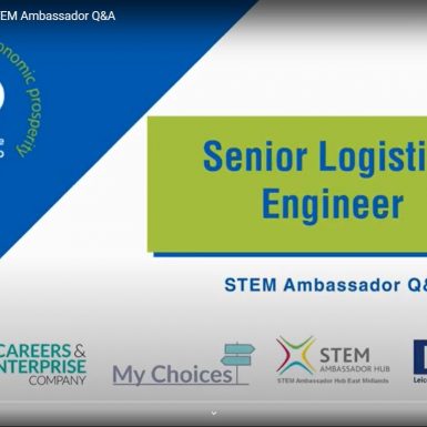 Senior Logistics Engineer STEM ambassador title screen