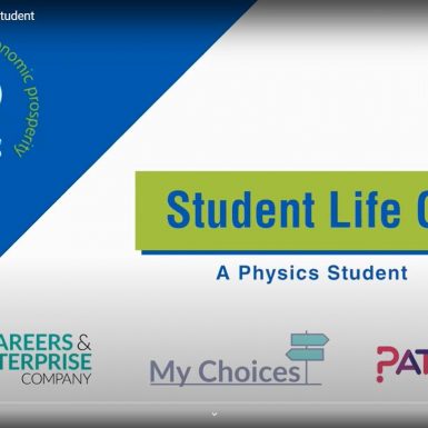 Student life of a physics student title screen