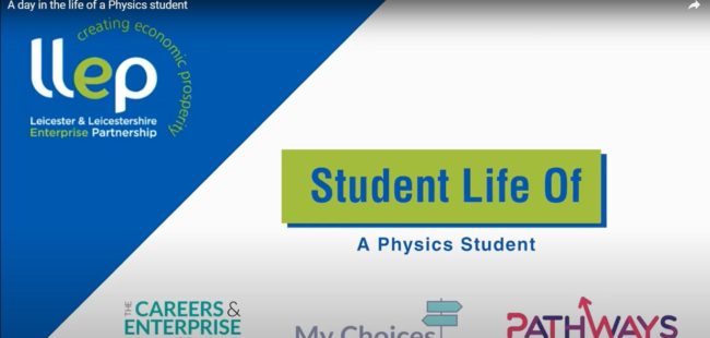 Student life of a physics student title screen