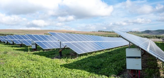 Green energy solar panels