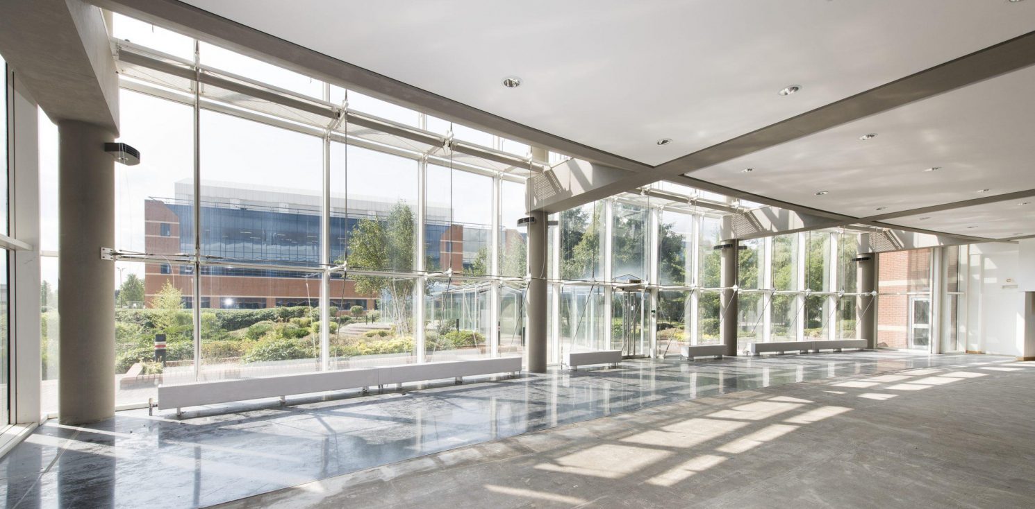 Lab space at Charnwood Campus in Loughborough