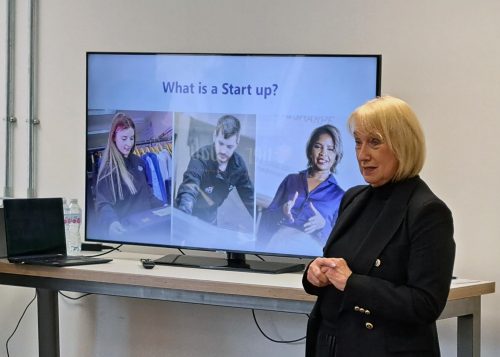 Sue Tilley at Lboro event